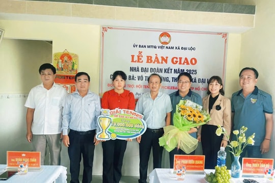 Đại hội đại biểu MTTQ Việt Nam xã Đại Lộc lần thứ I (nhiệm kỳ 2025 - 2030): Phát huy khối đại đoàn kết toàn dân