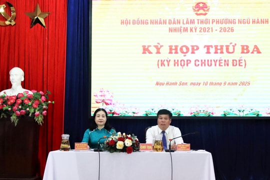 Phường Ngũ Hành Sơn có 530 người hoạt động không chuyên trách ở tổ dân phố