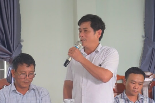 Xã Trà Đốc đối thoại tháo gỡ khó khăn cho doanh nghiệp, hợp tác xã