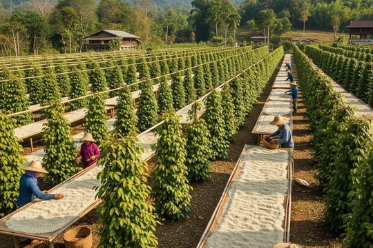 Giá tiêu hôm nay 12/9/2025: Nội địa giảm, x uất khẩu lên 6.800 USD/tấn