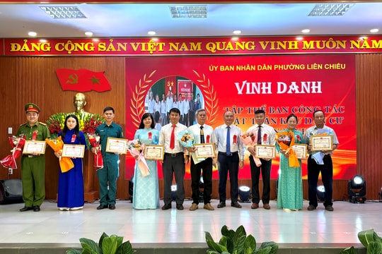 Phường Liên Chiểu tuyên dương 38 tập thể, cá nhân điển hình tiên tiến