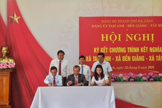 Các địa phương ký kết chương trình kết nghĩa