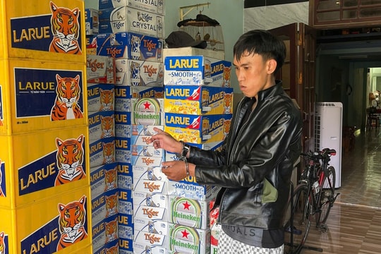 Công an phường Điện Bàn bắt tạm giam đối tượng trộm tài sản tại tiệm tạp hóa