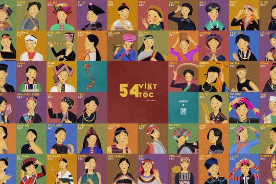 Nemoo’s paintings bring Vietnam’s 54 ethnic stories to the world