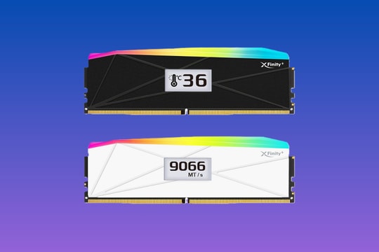 V-Color XFinity+ ra mắt: RAM có màn hình OLED đầu tiên trên thế giới!