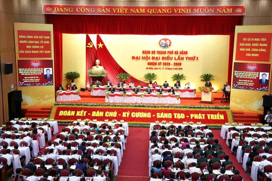 Phiên trù bị Đại hội đại biểu lần thứ I Đảng bộ thành phố Đà Nẵng nhiệm kỳ 2025 - 2030