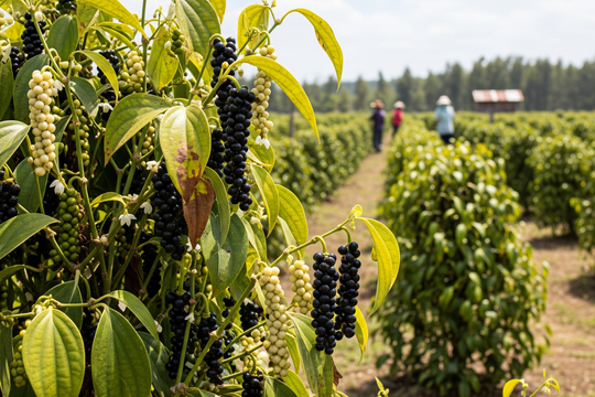 Giá tiêu hôm nay 18/9/2025: Giá tiêu giảm nhẹ, liệu có tích tụ lực tăng?