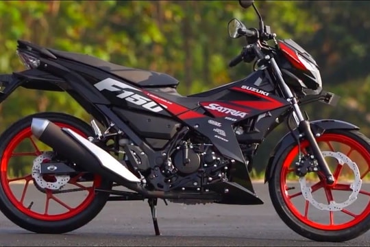 Giá xe Suzuki Satria F150 FI mới nhất tháng 9/2025: Giữ nguyên niêm yết so với tháng 8