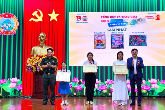 36 tác phẩm đoạt giải cuộc thi “Thư gửi chiến sĩ sông Hàn”