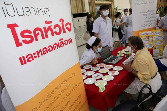 Xu hướng gia tăng bệnh tim mạch trong giới trẻ Thái Lan