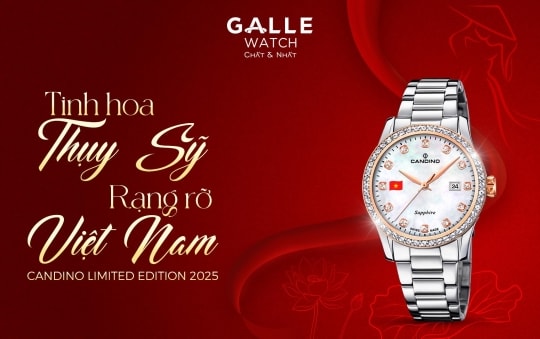 Candino Limited Edition 2025: Tinh hoa Thụy Sỹ – Rạng rỡ Việt Nam
