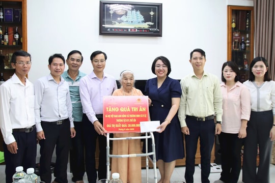 Phường An Khê tri ân các Mẹ Việt Nam anh hùng, thương binh nặng