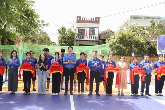 Khánh thành "Không gian Thể thao thanh niên" tại phường An Thắng