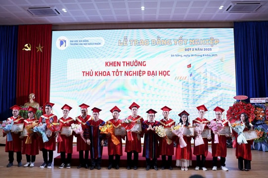 Đại học Bách khoa Đà Nẵng trao bằng tốt nghiệp cho hơn 1.500 kỹ sư, thạc sĩ, tiến sĩ