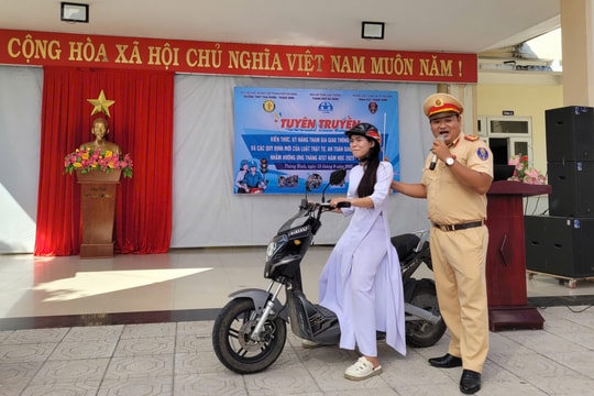 Nâng cao ý thức chấp hành an toàn giao thông cho học sinh