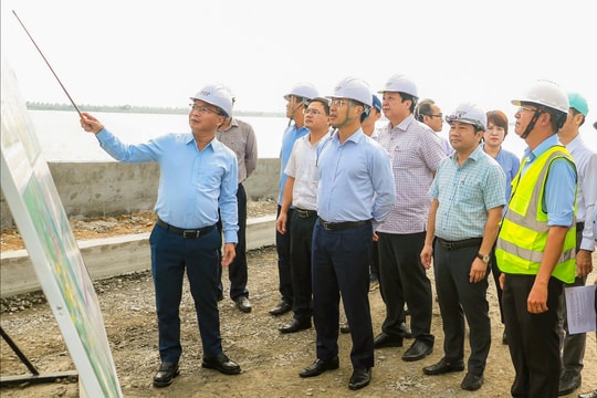 Chủ tịch UBND thành phố Phạm Đức Ấn kiểm tra các công trình, dự án trọng điểm trên địa bàn thành phố Đà Nẵng