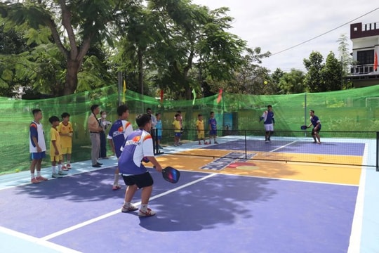 Không gian thể thao bổ ích cho cộng đồng