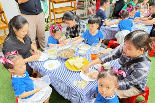 Nâng cao chất lượng giáo dục mầm non