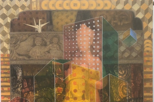 Di sản đình làng Bắc Bộ trong hội họa đương đại