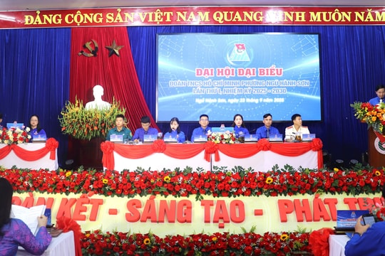 Nhiệm kỳ 2025 - 2030, Đoàn phường Ngũ Hành Sơn triển khai phong trào “5 tiên phong”