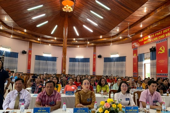 Phụ nữ xã Đông Giang phát huy vai trò “Tổ truyền thông cộng đồng”