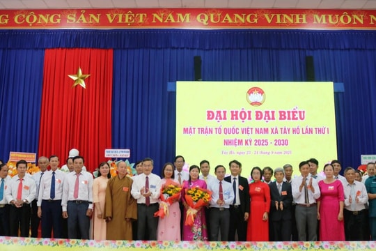 Mặt trận xã Tây Hồ nâng cao hiệu quả giám sát và phản biện xã hội