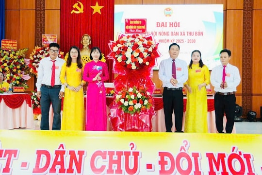 Các xã: Thu Bồn, Trà Tân, Quế Sơn Trung và phường Bàn Thạch tổ chức Đại hội đại biểu Hội nông dân xã lần thứ I