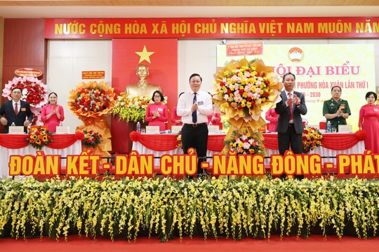 Mặt trận các phường tổ chức đại hội đại biểu lần thứ I