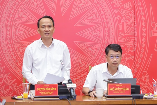 Phó Bí thư Thường trực Thành ủy Nguyễn Đình Vĩnh: Tập trung cao độ, thực hiện thắng lợi các nhiệm vụ chính trị