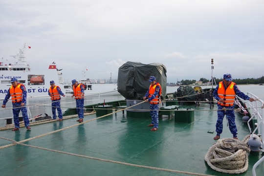 Vùng Cảnh sát biển 2 chủ động ứng phó bão số 10