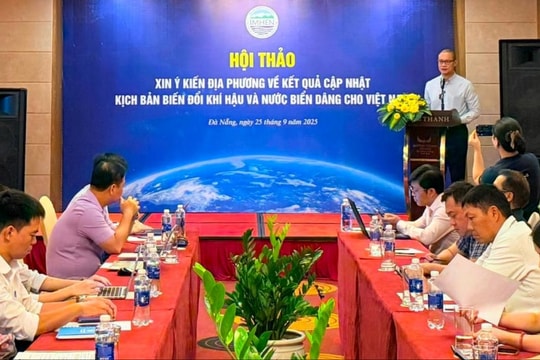 Cập nhật kịch bản biến đổi khí hậu và nước biển dâng của Việt Nam năm 2025