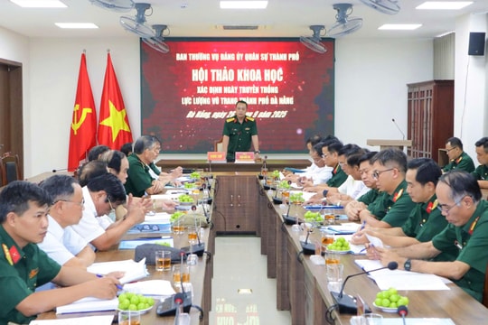Đề xuất chọn ngày 4/5/1945 là Ngày truyền thống lực lượng vũ trang thành phố Đà Nẵng
