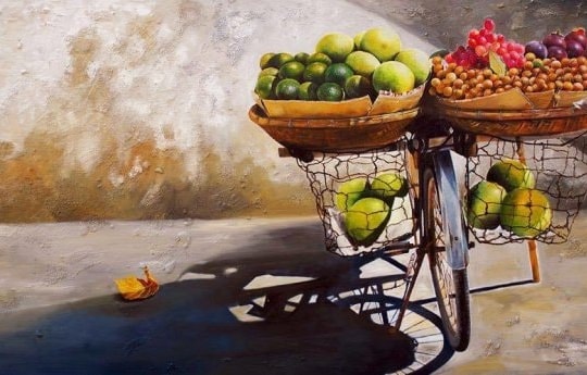 Những bức tranh trong lòng phố