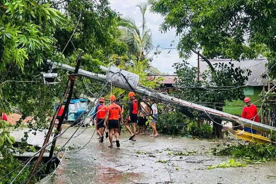 Bão Bualoi gây nhiều thiệt hại tại Philippines