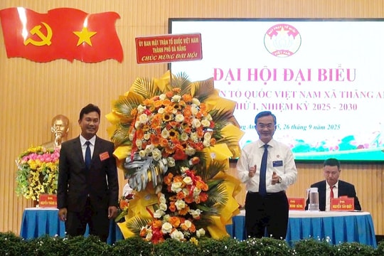 Đại hội đại biểu MTTQ Việt Nam xã Thăng An và Trà Liên lần thứ I