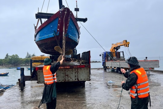 Các đơn vị, địa phương khẩn trương phòng chống bão số 10