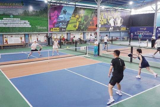 Gắn kết đồng hương Đại Lộc qua giải Pickleball thiện nguyện