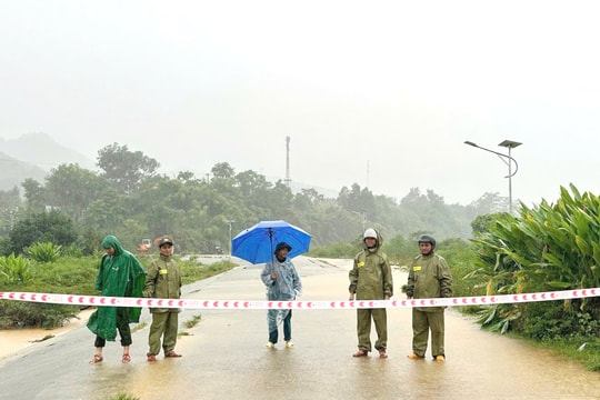 Xã Sông Kôn thiệt hại hơn 2 tỷ đồng do bão số 10