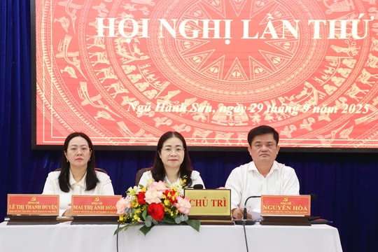 Đảng bộ phường Ngũ Hành Sơn phấn đấu hoàn thành các chỉ tiêu kinh tế - xã hội năm 2025