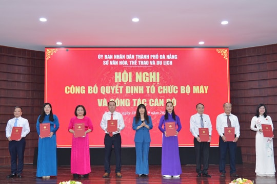 Thành lập 8 đơn vị sự nghiệp trực thuộc Sở Văn hóa, Thể thao và Du lịch Đà Nẵng