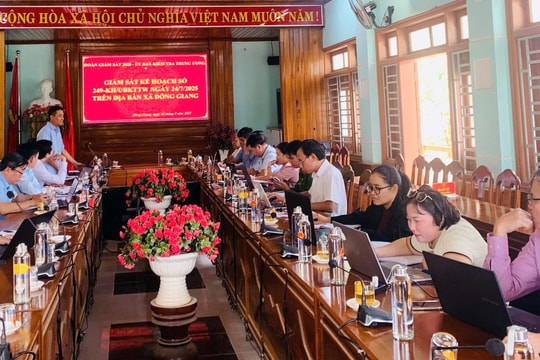 Xã Đông Giang cần đẩy mạnh công tác cán bộ, cải cách hành chính, chuyển đổi số