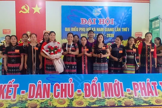 Phụ nữ xã Nam Giang phấn đấu mỗi năm giúp 6 hộ thoát nghèo bền vững