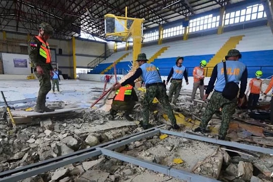 Động đất 6,9 độ richter làm rung chuyển miền Trung Philippines