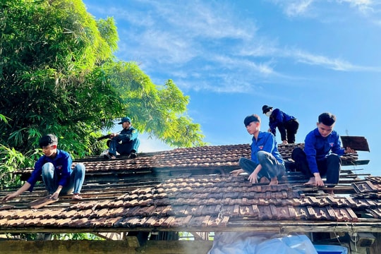 Tuổi trẻ xã Trà Liên xung kích, tình nguyện vì cộng đồng