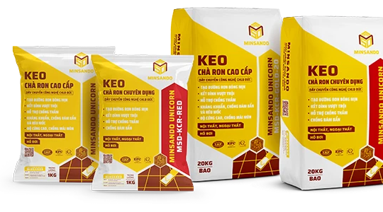 Minsando và hành trình nâng tầm keo chà ron Việt bằng công nghệ bền màu
