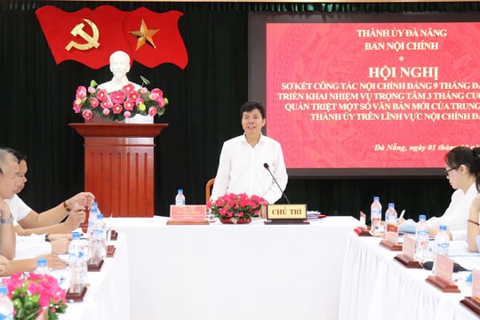 Thực hiện hiệu quả công tác nội chính, phòng chống tham nhũng, lãng phí, tiêu cực