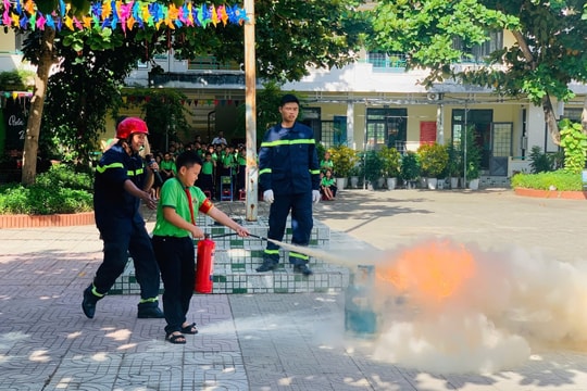Tuyên truyền phòng cháy, chữa cháy trong trường học