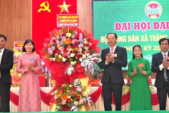 Hội Nông dân, Hội Cựu chiến binh xã Thăng Điền tổ chức đại hội đại biểu lần thứ I