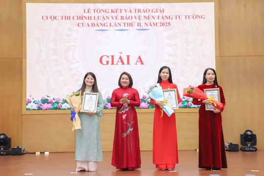 59 tác phẩm đoạt giải Cuộc thi chính luận bảo vệ nền tảng tư tưởng của Đảng lần thứ 2 năm 2025
