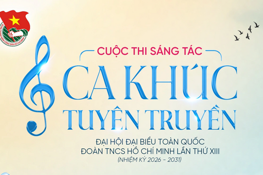 Phát động cuộc thi sáng tác ca khúc tuyên truyền Đại hội Đoàn
